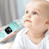 USB rechargeable nasal aspirator with charging cable